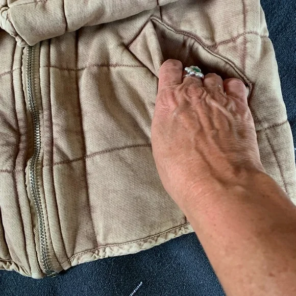 Free people dolman jacket champagne diamonds